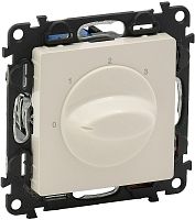 Выключатель вентилятора без рамки Legrand Valena Life 4-поз. слоновая кость картинка